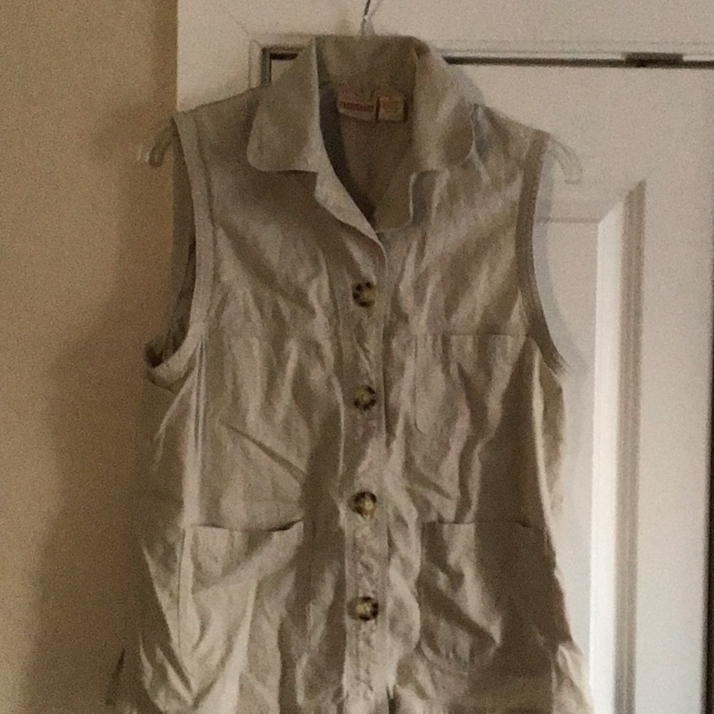Ladies Linen Vest
